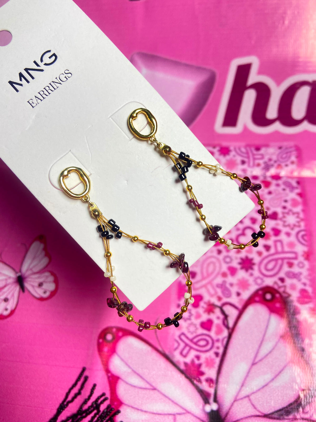 MNG drop Earrings