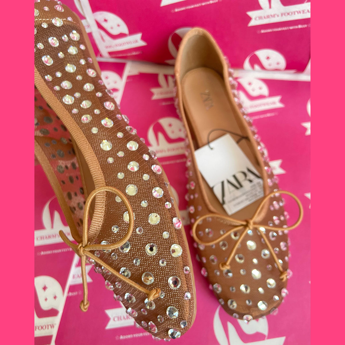 ZARA Mesh Flats