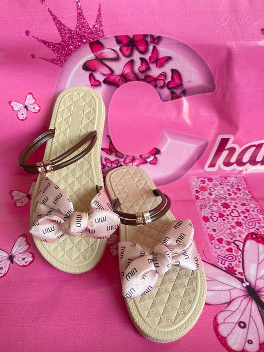 Korean Leather Slippers