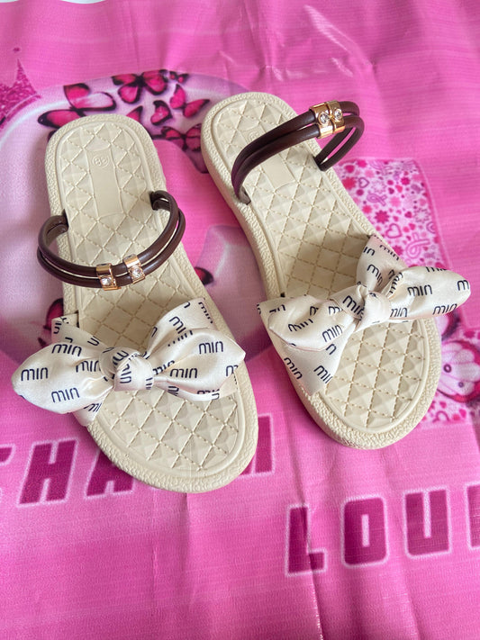 Korean Leather Slippers