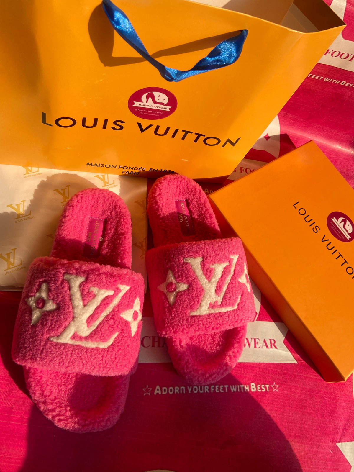 LV Winter Slippers