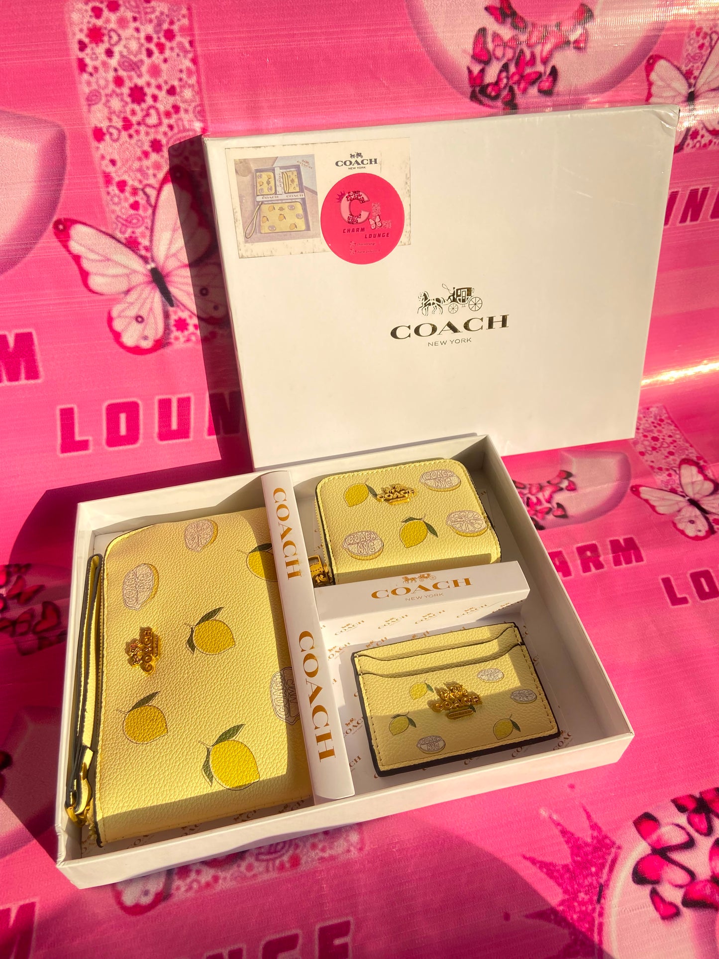 Coach 3pcs Gift Set