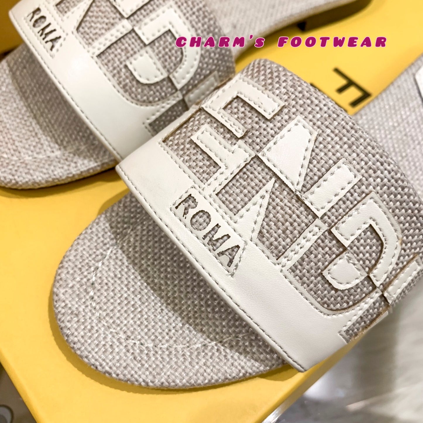 FENDI Roma Slippers (PreOrder)