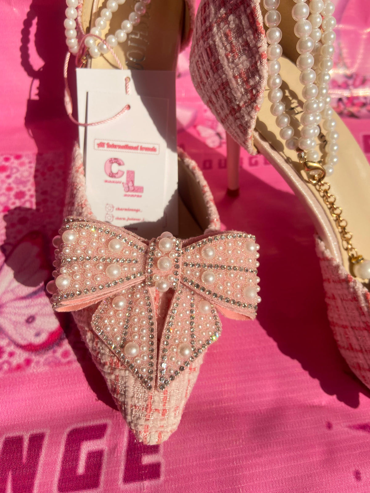Cinderella Pink Now Heels