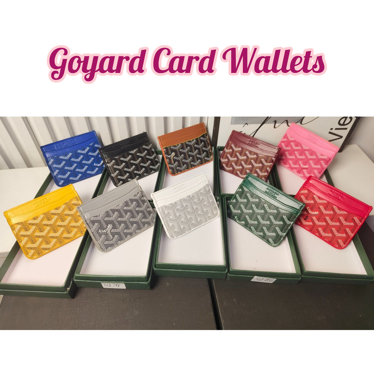 Goyard Card Wallets