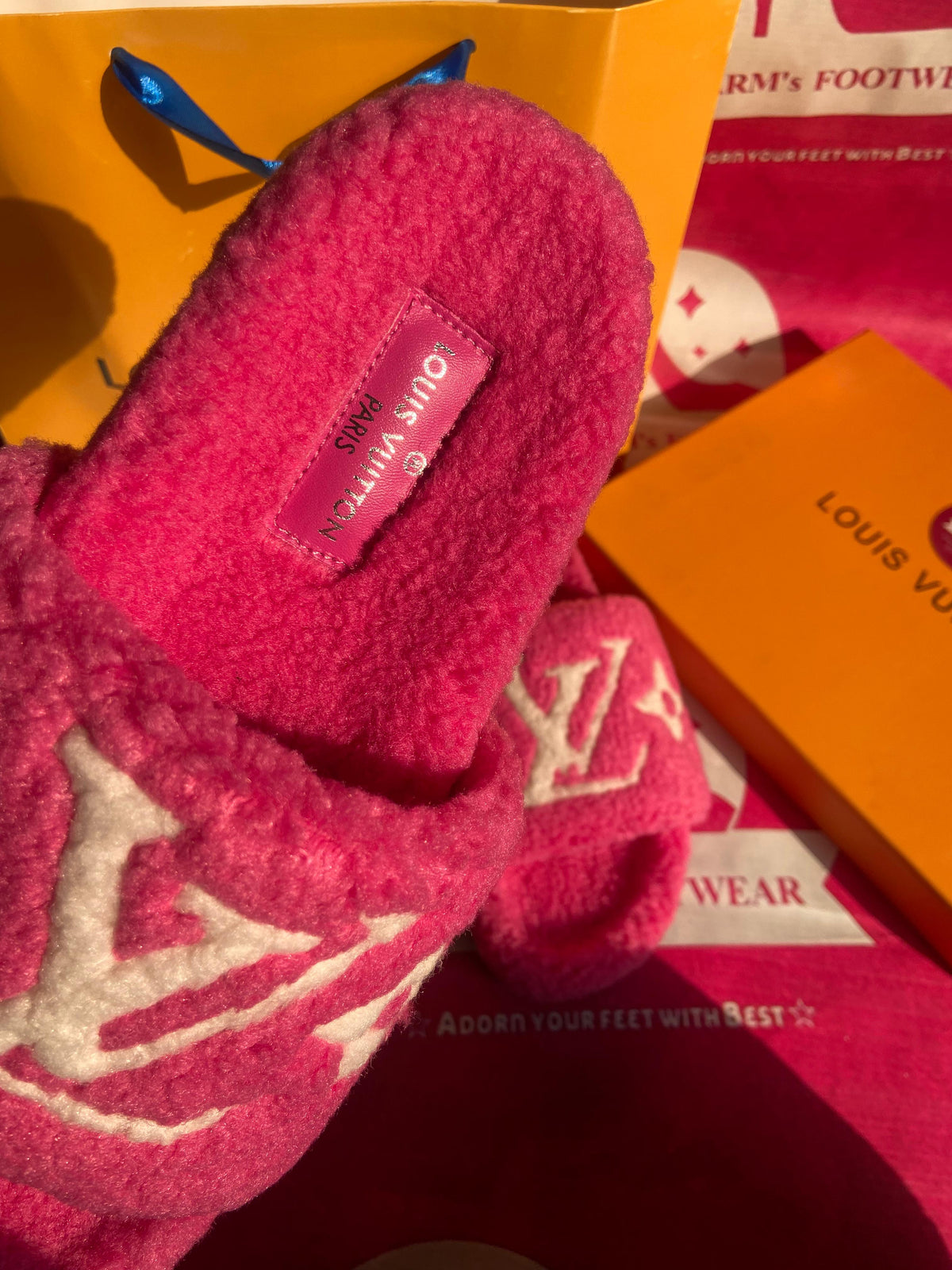 LV Winter Slippers