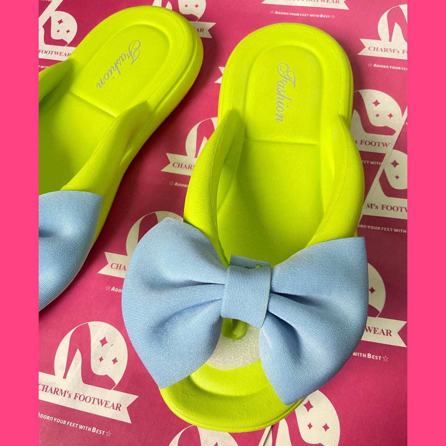 Bow Slippers