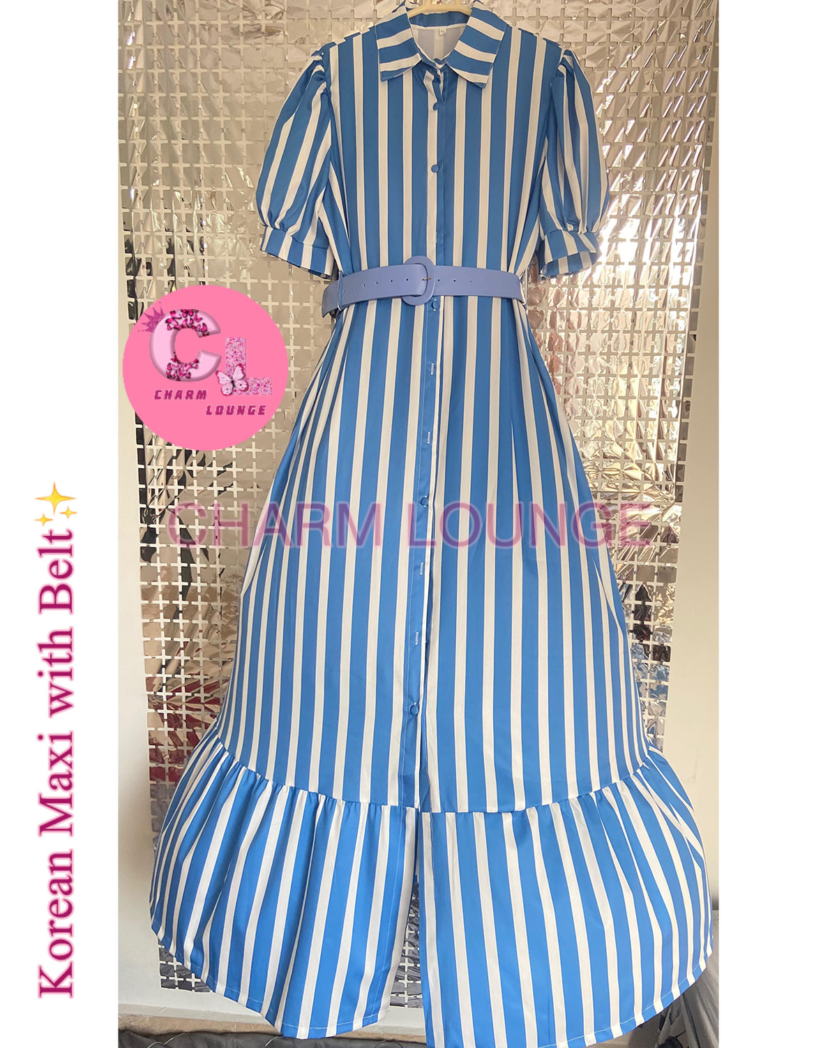 Korean Long Maxi Dress