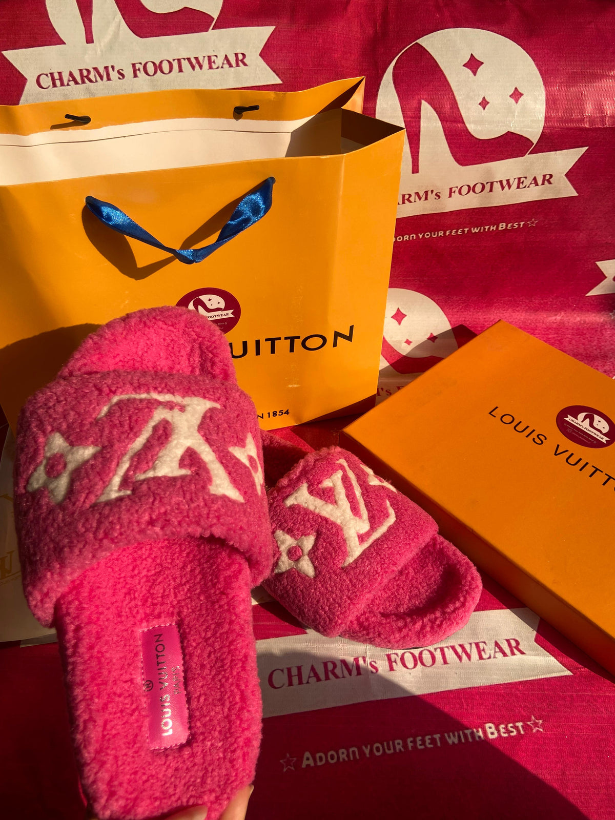 LV Winter Slippers