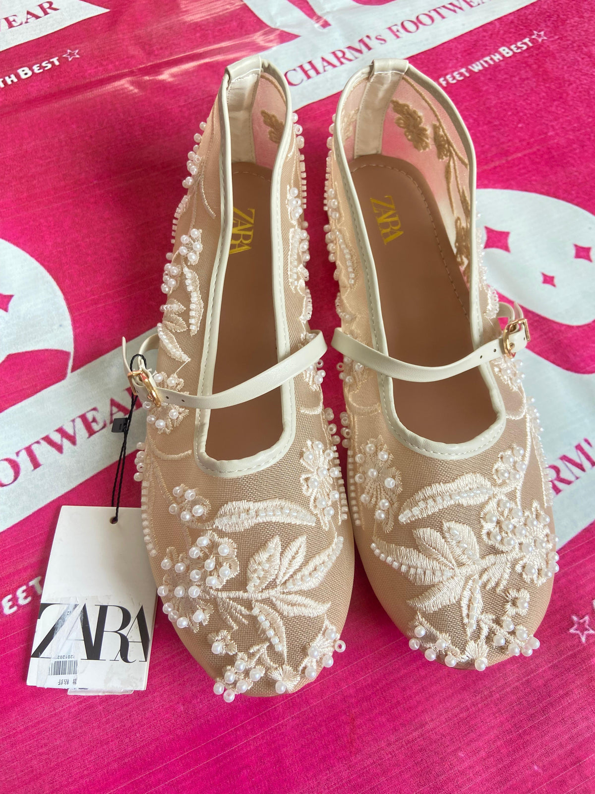 ZARA Mesh Flats