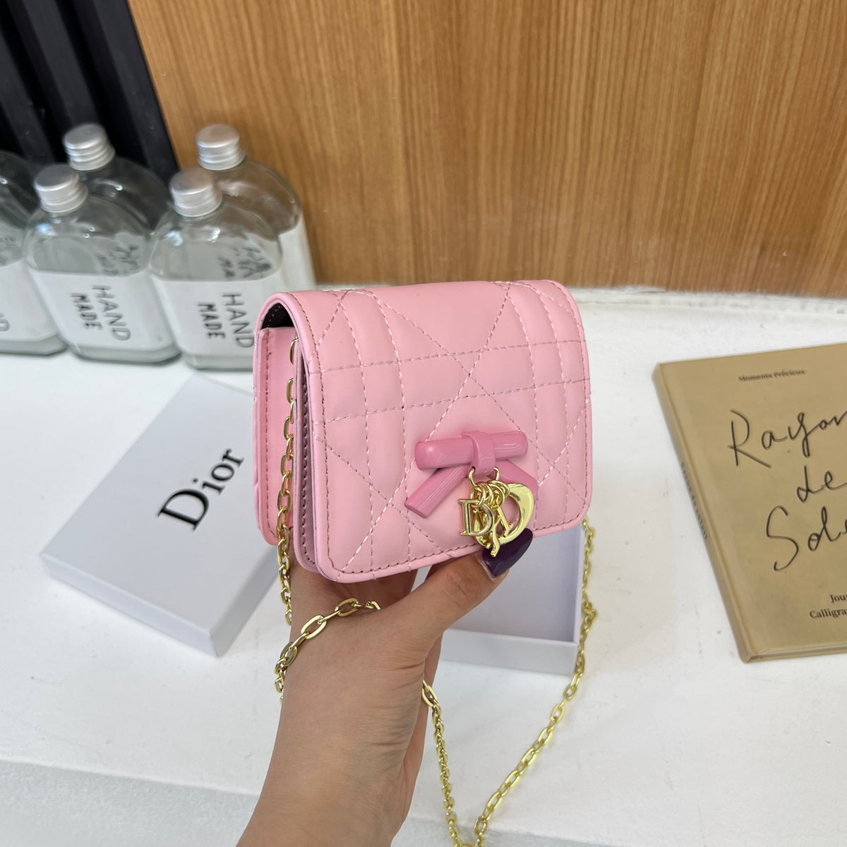 DIOR Mini Chain Wallets